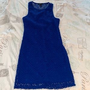 Forever 21 royal blue lace dress